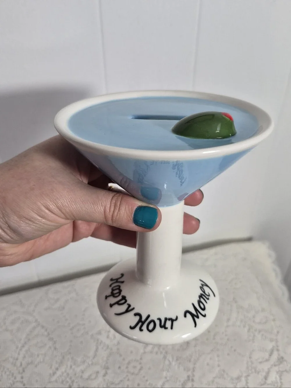 Martini Piggy Bank
